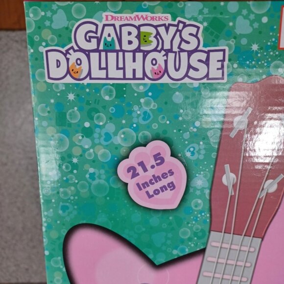 Guitar Gabby's Dollhouse Kids Musical Ukelele Fun Music Toy - Picture 4 of 9
